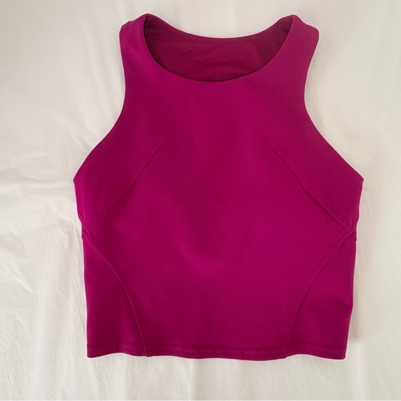 lululemon athletica Tops - Lululemon | Wunder Train Racerback Tank | Sz 2 B/C Cup | Magenta Purple | EUC